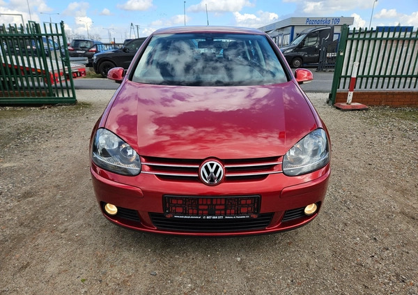 Volkswagen Golf cena 17999 przebieg: 190000, rok produkcji 2008 z Gniezno małe 211